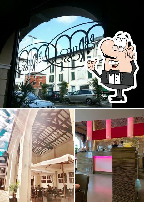 La foto della interni e esterno di Bar Al Portico Rosso di Caraggi R