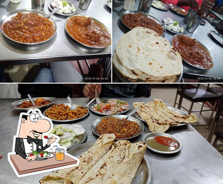 Food at Raja Hotel