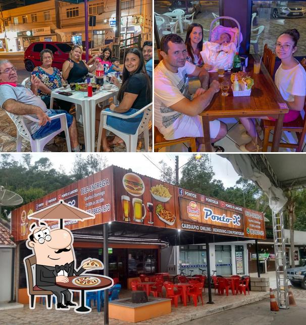 O exterior do Demarch Lanches