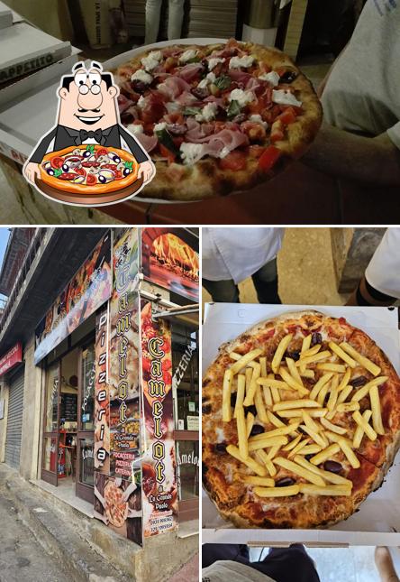 Prenditi una pizza a Pizzeria D'Asporto Camelot Di Lo Grande Paolo
