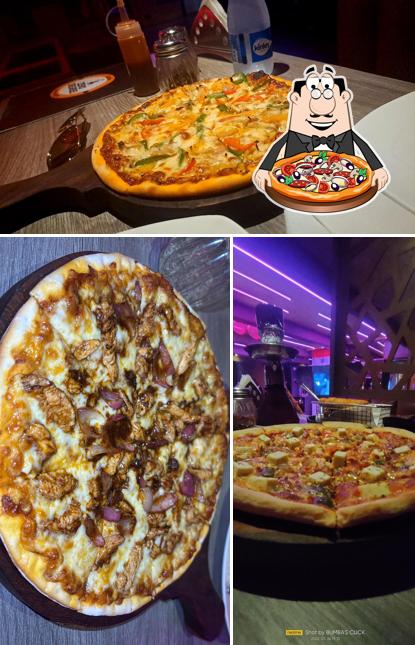 Try out different kinds of pizza