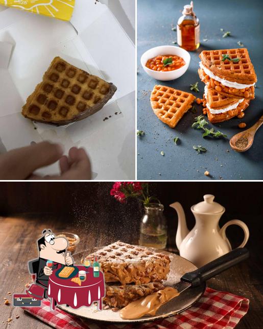 Waffles at The Belgian Waffle Co