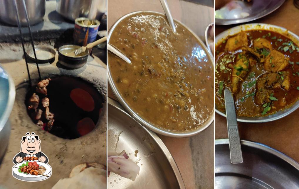 Food at Kuku's Shere Punjab