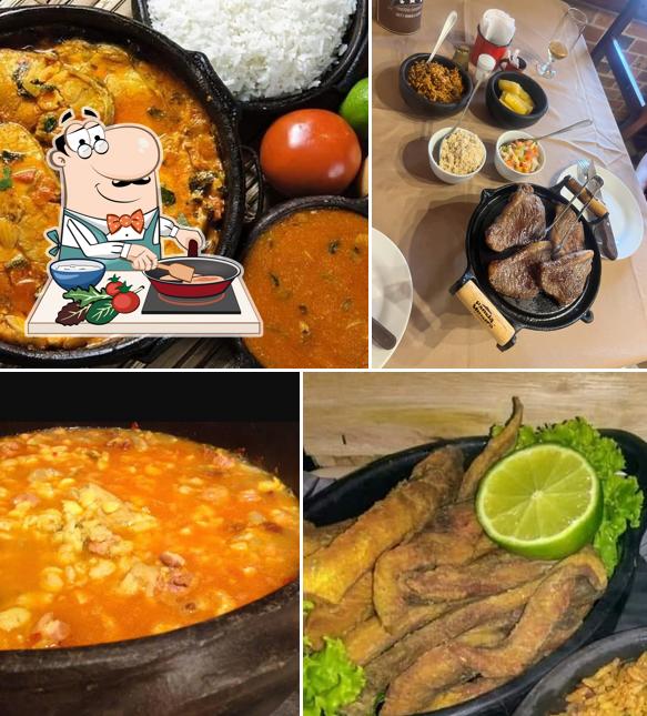 Curry de frango em Lá In Casa