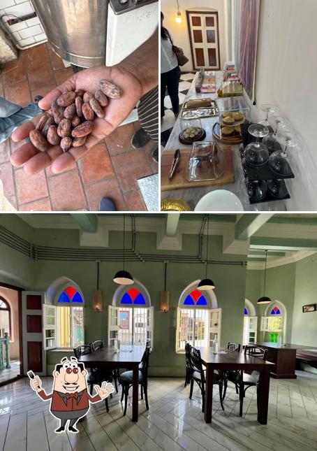 The restaurant's food and interior