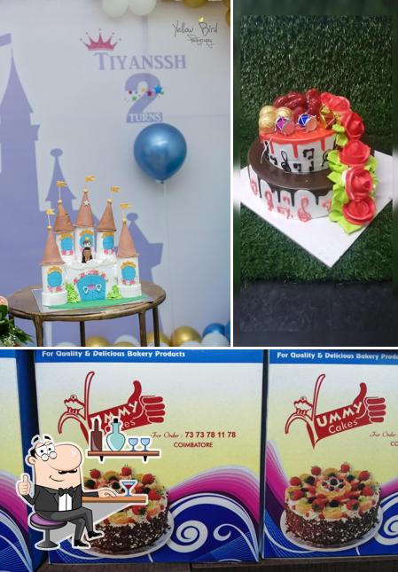 The interior of YUMMY CAKES