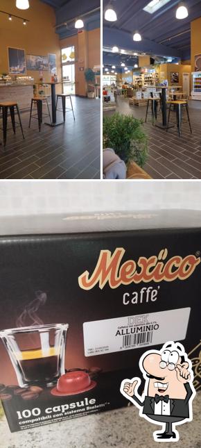 Gli interni di Capsule caffé market