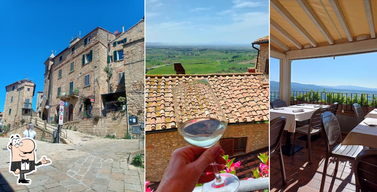 Gli interni di Osteria C'era una volta