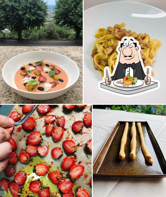 Platti al Osteria Le Civette