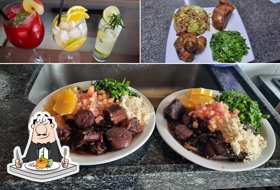 Platos en Bar Geraldin da Cida
