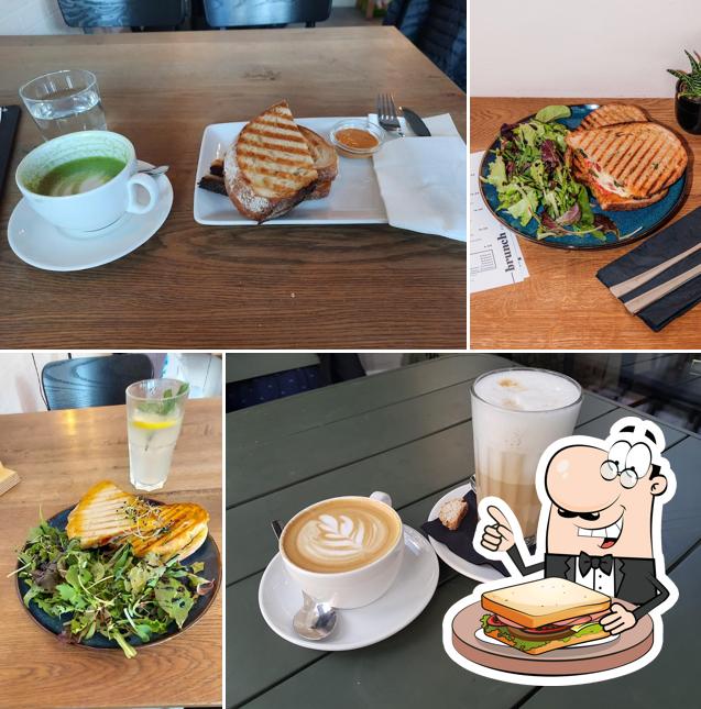 Toast al formaggio al Café Tacuba Neustadt