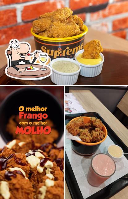 Comida em Supreme chicken