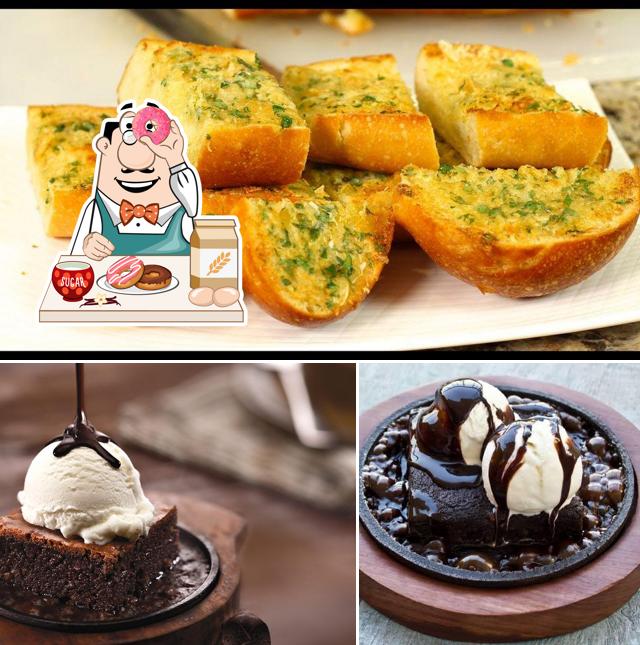 Swag Cafe serves a range of desserts