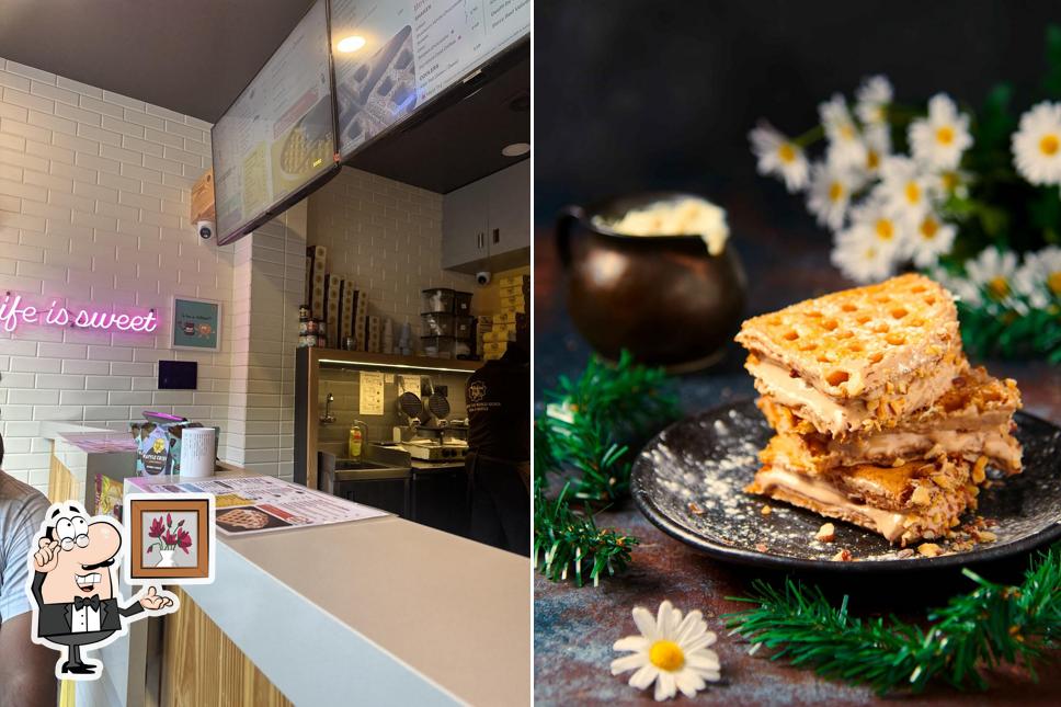 Check out how The Belgian Waffle Co looks inside