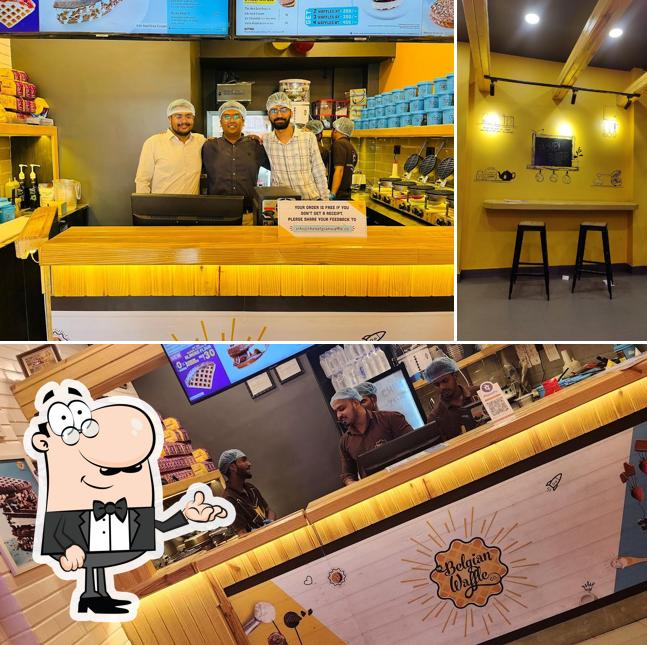 Check out how The Belgian Waffle Co looks inside