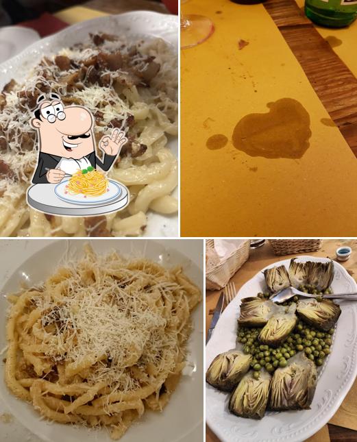 Spaghetti alla carbonara al Trattoria San Giovanni