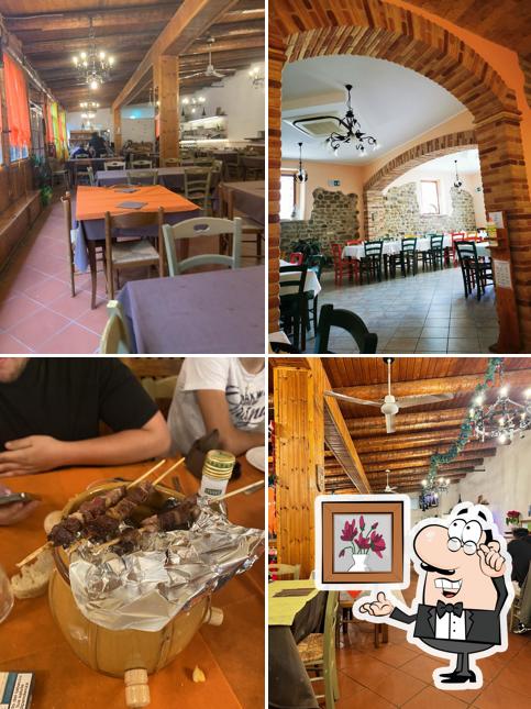Gli interni di Trattoria Pizzeria "da Vittorio"