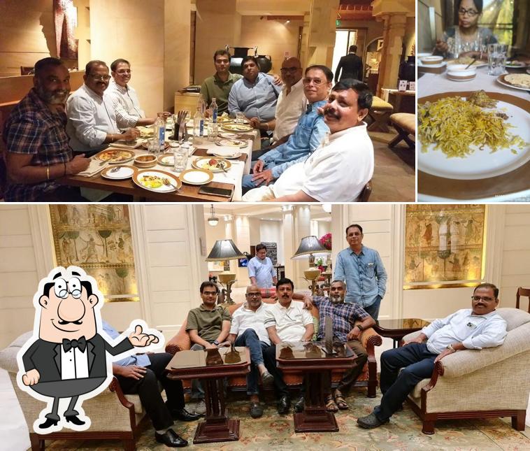 The picture of interior and beverage at Kebabs & Kurries, ITC Kakatiya