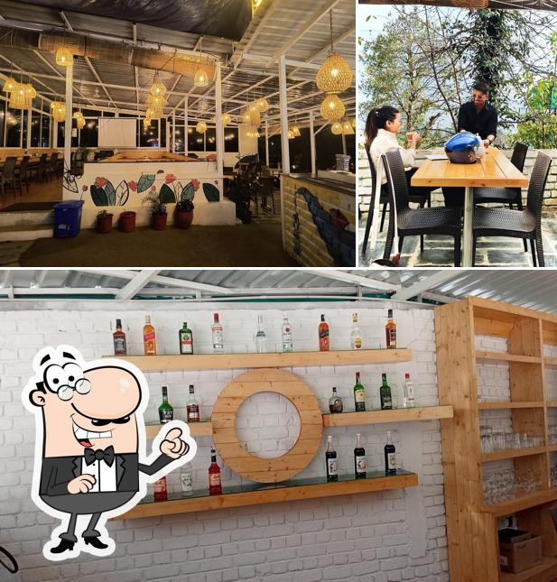 Take a seat at one of the tables at Lamrin’s Cafe & Bar Dharamkot