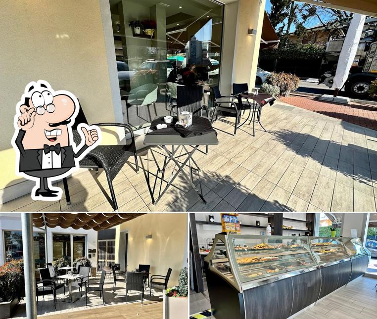 Gli interni di Pasticceria Gelateria Monica