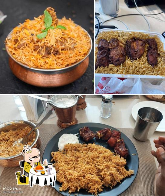 The restaurant's food and beverage
