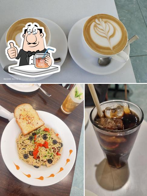 Order a drink from the menu