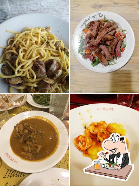 Cibo al Osteria La De Jure