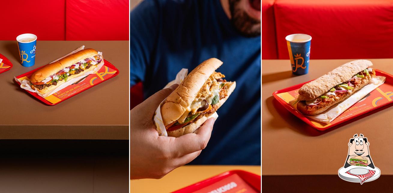 Clube sanduíches em Roy's Sandwich Shop