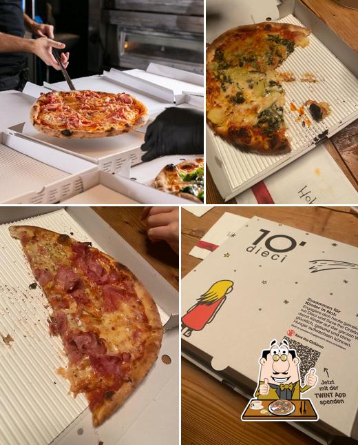 Prova una pizza a dieci Pizza Kurier Thun