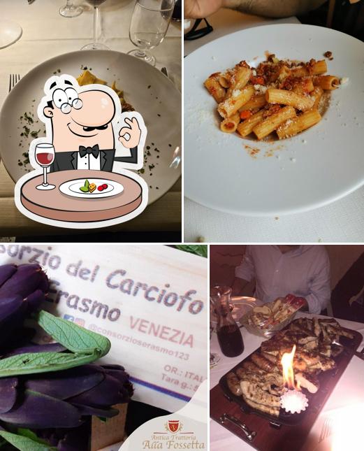 Platti al Antica Trattoria Alla Fossetta