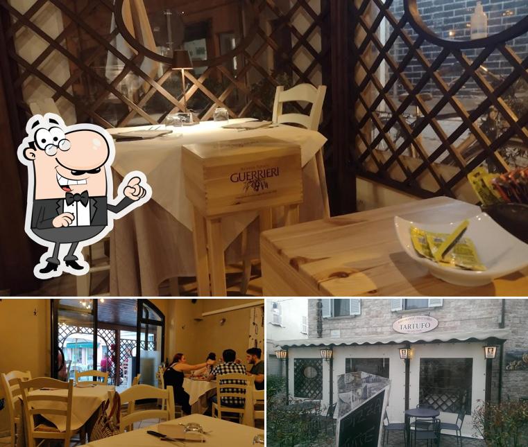 Gli interni di Il Tartufo