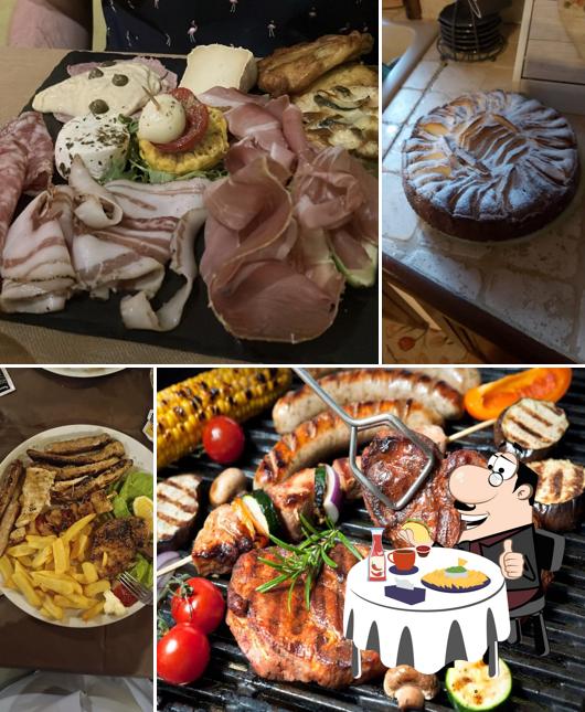 Piatto di formaggi al La grotta degli elfi