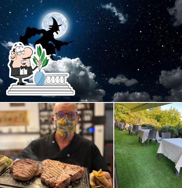 Curiosa tra la parte esterna di Agriturismo La Contrada