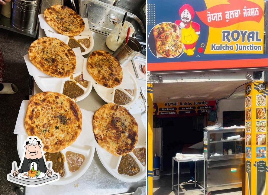 Food at Royal Kulcha Junction