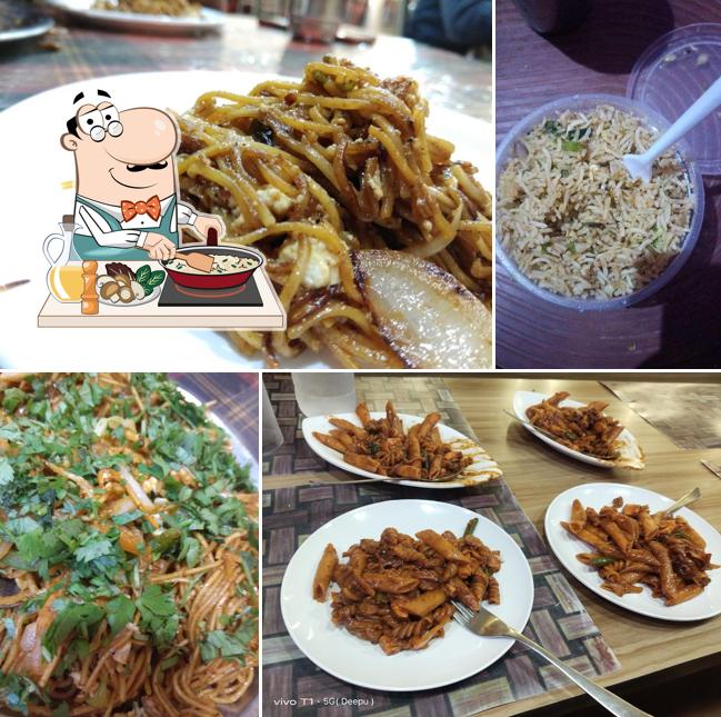 Fried rice at red chilly family restaurant