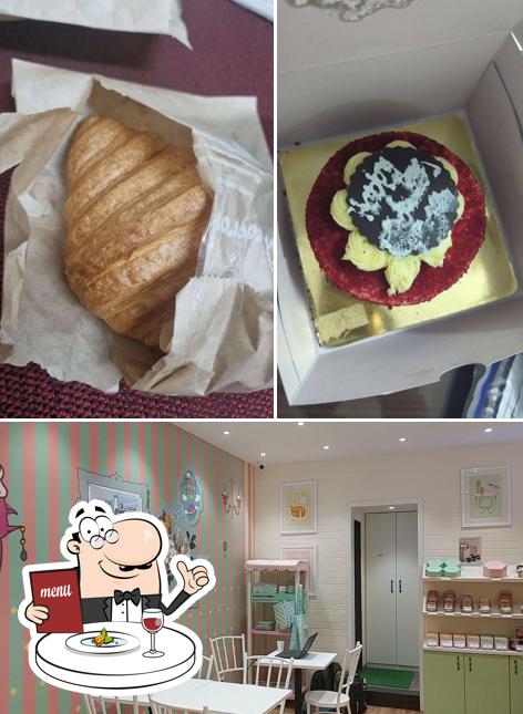 Check out the picture depicting food and interior at Theobroma Pattisserie Electronic city