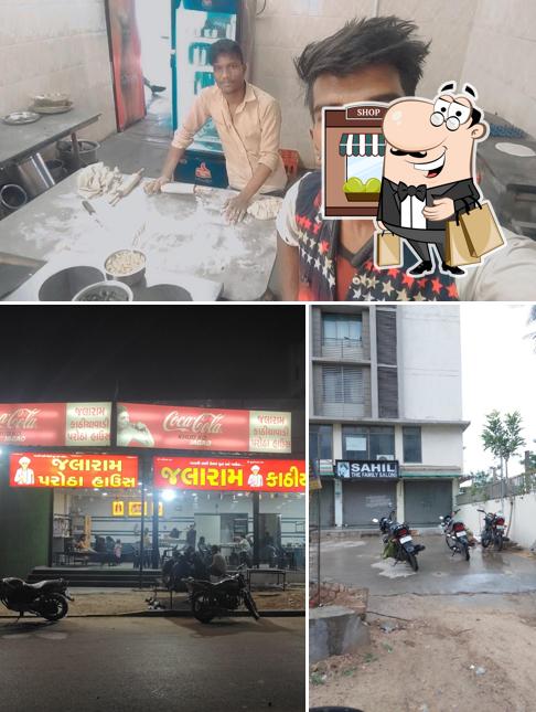 Jalaram Parotha House is distinguished by exterior and food