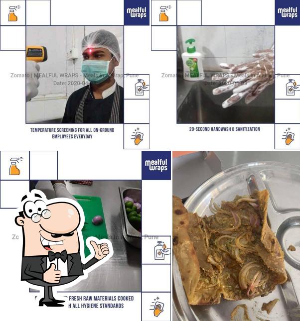 Here's a photo of Mealful Rolls - India’s Biggest Rolls