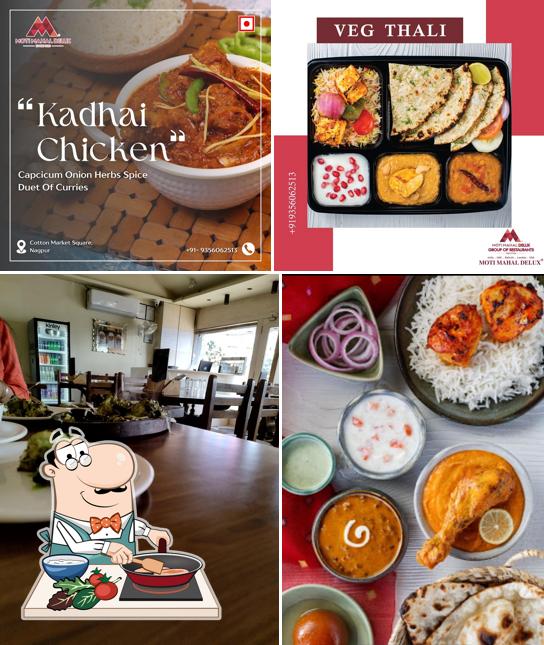 Chicken curry at Moti Mahal Delux