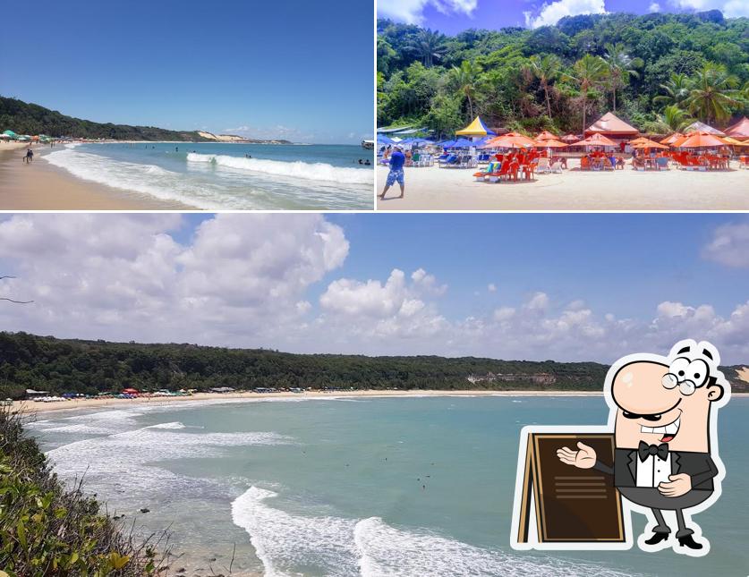 Desfrute da vista do exterior Playa Madeiro