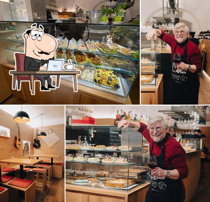 Dai un'occhiata agli interni di Bar Ritter