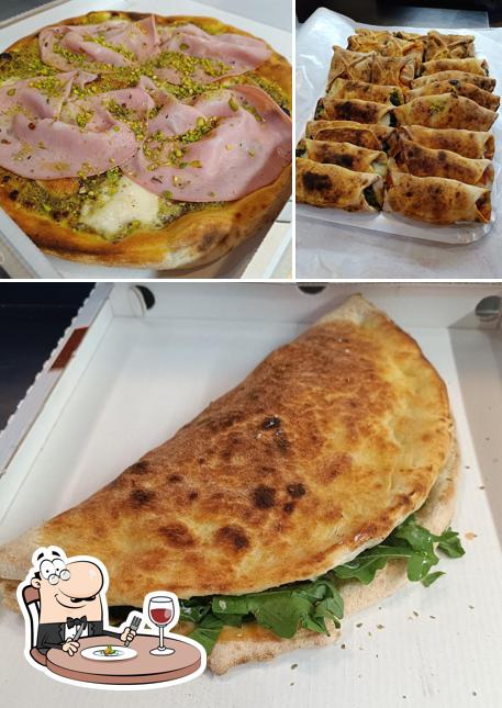 Platti al Pizzeria la Luminaria