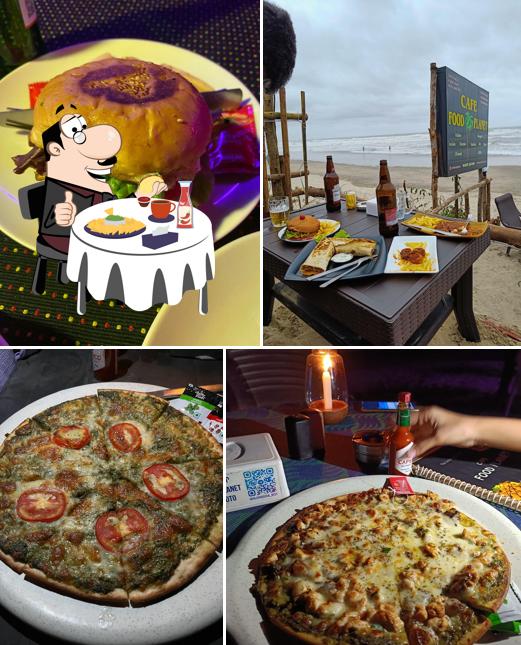 Cheese plate at Cafe Food Planet