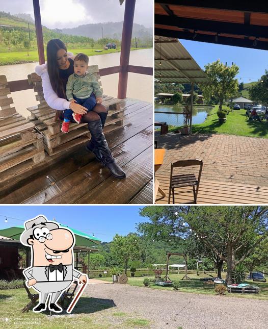 Desfrute da vista da área externa do Colônia Klering