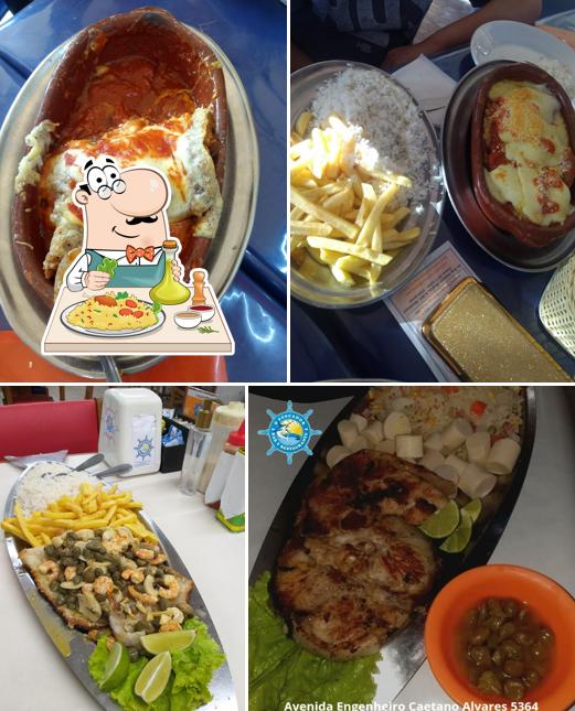 Platos en O Pescador Bar e Restaurante