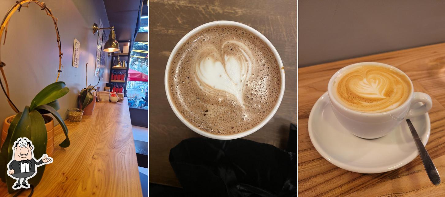 Dai un'occhiata agli interni di Boréal Coffee Shop