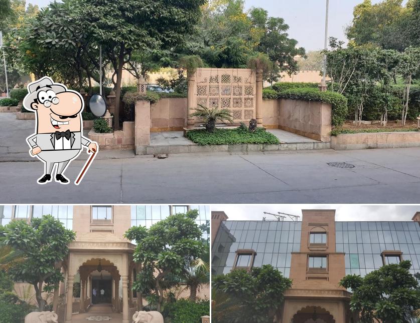 Check out how Ripples - Hotel Man Singh looks outside
