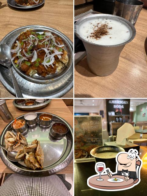 Meals at Shahji's Parantha House (Dhole Patil Road)