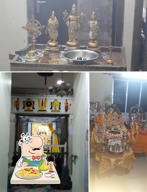 Food at Shree Venkatesh Temple