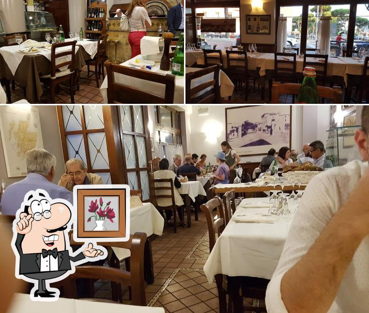 Gli interni di Sora Pia